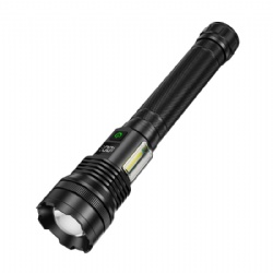 XYX-K-008 10000mAh Dual Battery Flashlight,Long-Range Beam&IPX4 Waterproof for industrial Use
