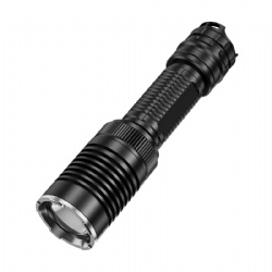 XYX-ZS01 Lens Flashlight,398Lumens&Adiustable Beam for Outdoor/Camping Use